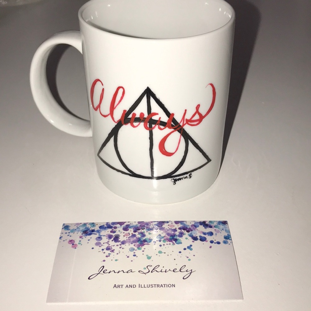 Harry Potter Deathly Hallows mug